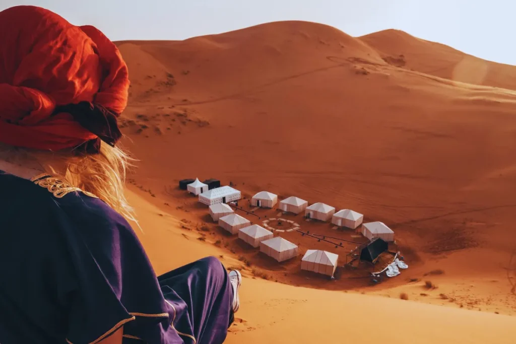 Dunes of Merzouga under starlight, a magical part of any Morocco itinerary.